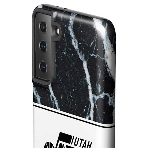 NBA Utah Jazz Marble Galaxy S21 FE Pro Case