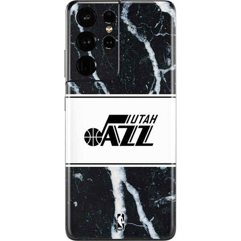 NBA Utah Jazz Marble Galaxy S21 Ultra 5G Skin