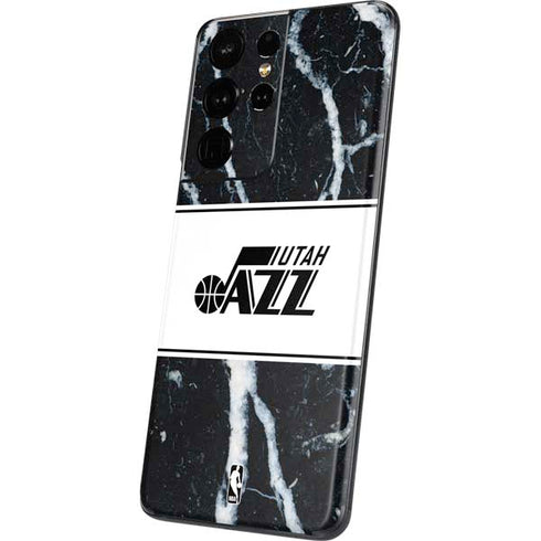 NBA Utah Jazz Marble Galaxy S21 Ultra 5G Skin