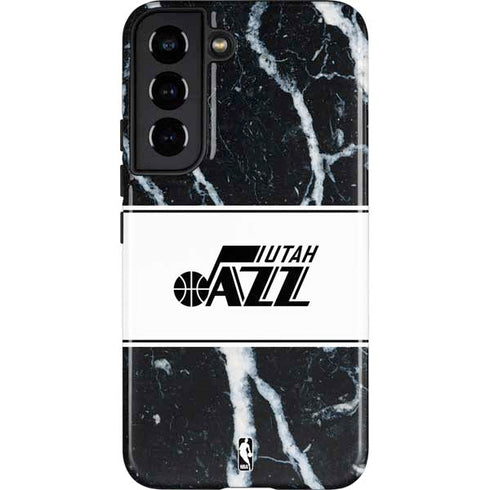 NBA Utah Jazz Marble Galaxy S22 Pro Case