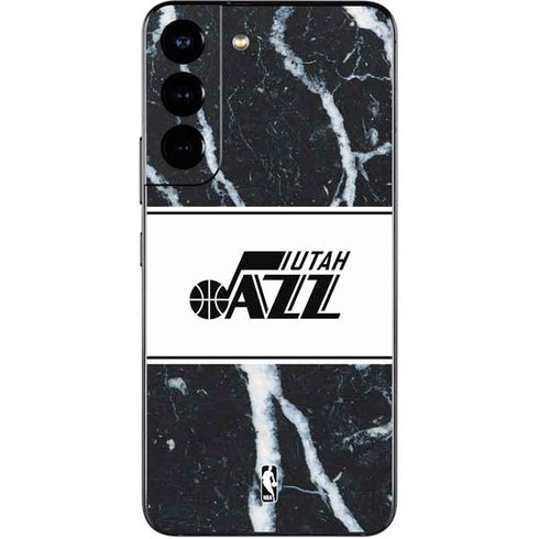 NBA Utah Jazz Marble Galaxy S22 Skin