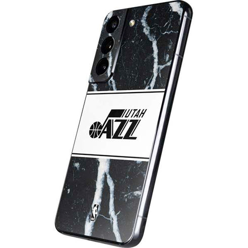 NBA Utah Jazz Marble Galaxy S22 Skin