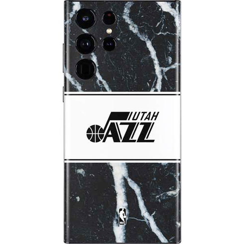 NBA Utah Jazz Marble Galaxy S22 Ultra Skin
