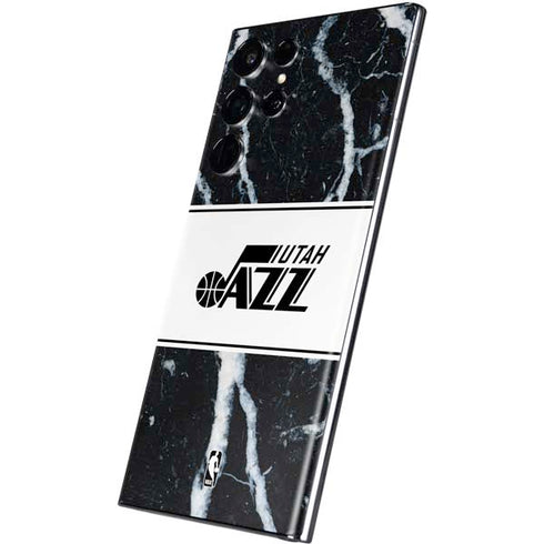 NBA Utah Jazz Marble Galaxy S22 Ultra Skin