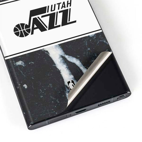 NBA Utah Jazz Marble Galaxy S22 Ultra Skin