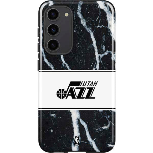 NBA Utah Jazz Marble Galaxy S23 Plus Pro Case