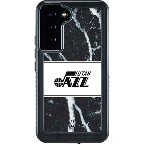 NBA Utah Jazz Marble Galaxy S23 Plus Waterproof Case