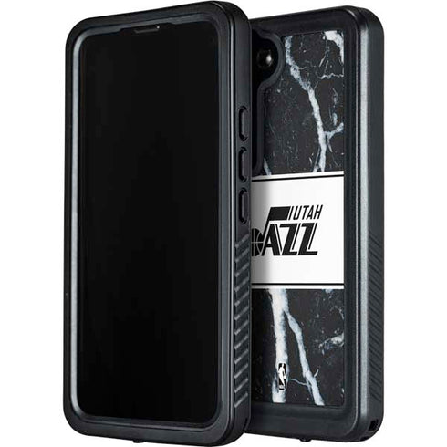 NBA Utah Jazz Marble Galaxy S23 Plus Waterproof Case