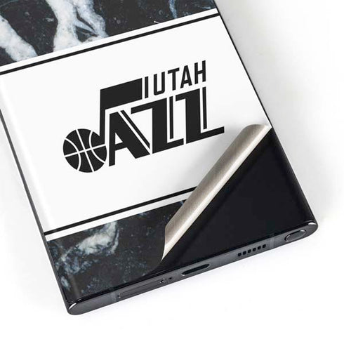 NBA Utah Jazz Marble Galaxy S23 Ultra Skin