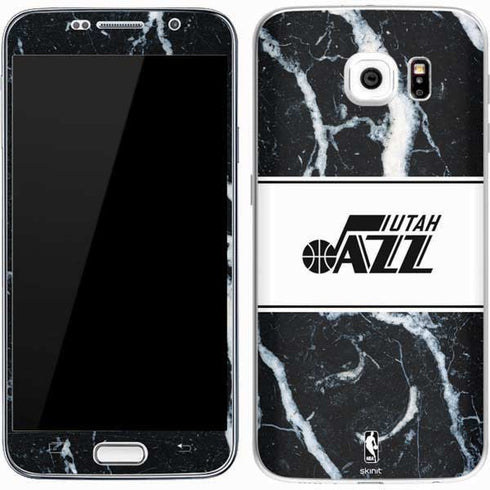 NBA Utah Jazz Marble Galaxy S7 Skin