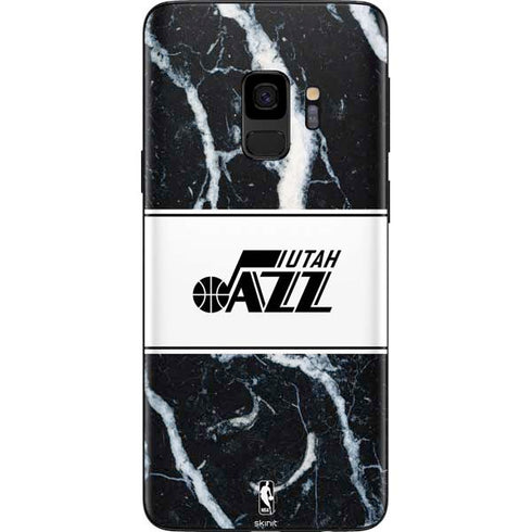 NBA Utah Jazz Marble Galaxy S9 Skin