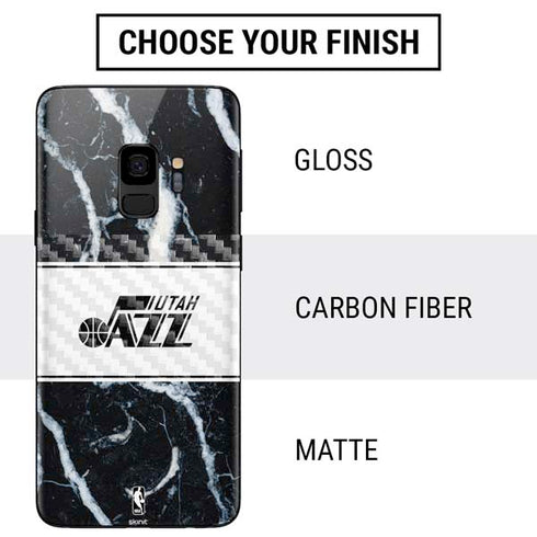 NBA Utah Jazz Marble Galaxy S9 Skin