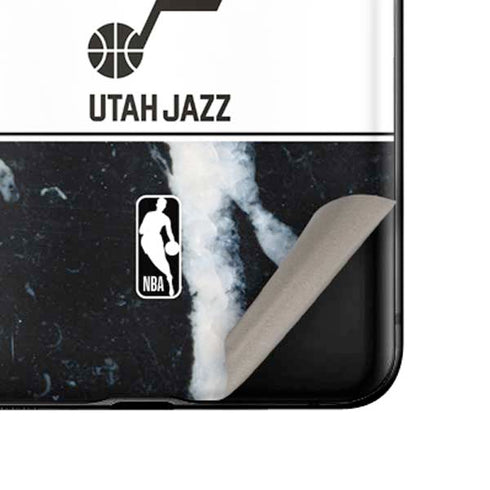 NBA Utah Jazz Marble Galaxy Z Flip Skin
