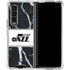 NBA Utah Jazz Marble Galaxy Z Fold4 5G Clear Case