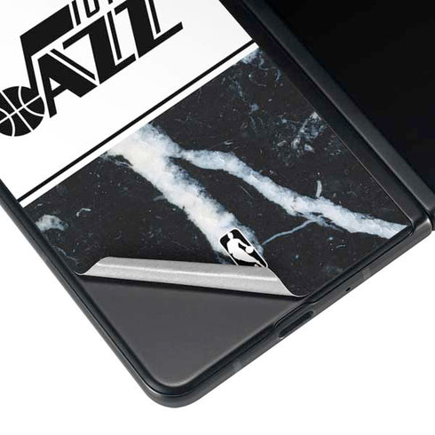 NBA Utah Jazz Marble Galaxy Z Fold4 5G Skin