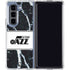 NBA Utah Jazz Marble Galaxy Z Fold5 5G Clear Case
