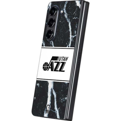 NBA Utah Jazz Marble Galaxy Z Fold5 5G Skin