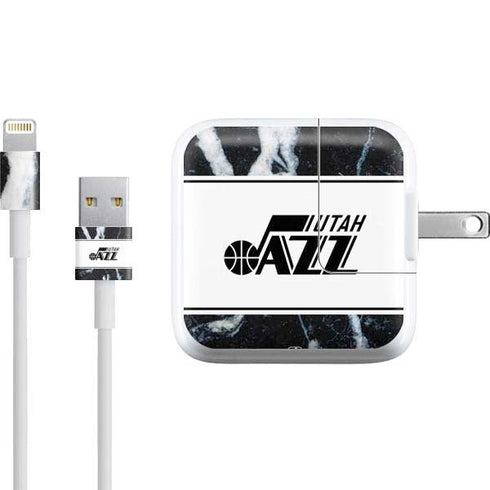 NBA Utah Jazz Marble iPad Charger (10W USB) Skin