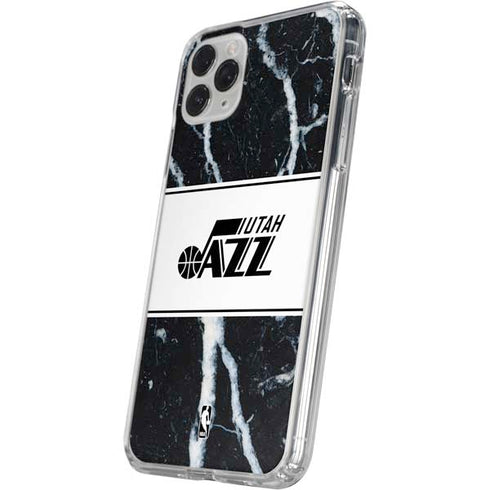 NBA Utah Jazz Marble iPhone 11 Pro Clear Case