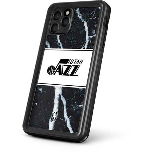 NBA Utah Jazz Marble iPhone 11 Pro Waterproof Case