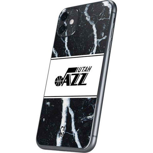 NBA Utah Jazz Marble iPhone 11 Skin