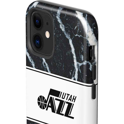 NBA Utah Jazz Marble iPhone 12 Impact Case