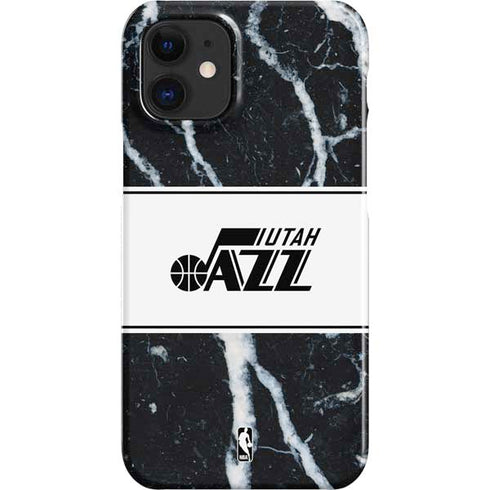 NBA Utah Jazz Marble iPhone 12 Mini Lite Case
