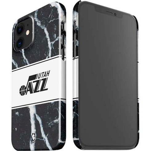 NBA Utah Jazz Marble iPhone 12 Mini Lite Case