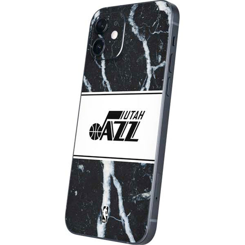 NBA Utah Jazz Marble iPhone 12 Mini Skin