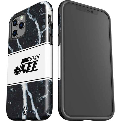 NBA Utah Jazz Marble iPhone 12 Pro Impact Case