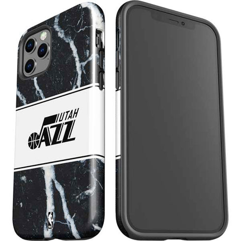 NBA Utah Jazz Marble iPhone 12 Pro Max Impact Case