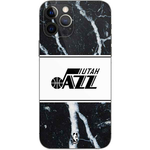 NBA Utah Jazz Marble iPhone 12 Pro Skin