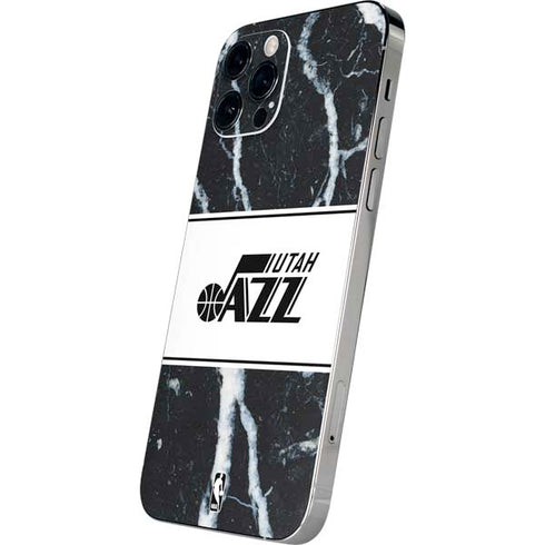 NBA Utah Jazz Marble iPhone 12 Pro Skin