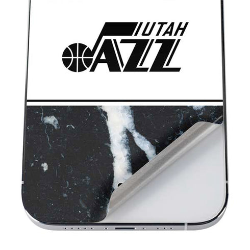 NBA Utah Jazz Marble iPhone 12 Pro Skin