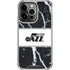 NBA Utah Jazz Marble iPhone 13 Pro Clear Case
