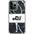 NBA Utah Jazz Marble iPhone 13 Pro Max Clear Case