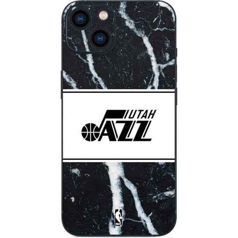 NBA Utah Jazz Marble iPhone 14 Plus Skin