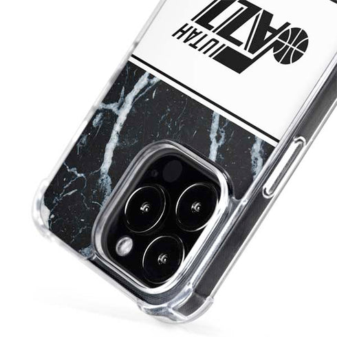NBA Utah Jazz Marble iPhone 14 Pro Max MagSafe Case