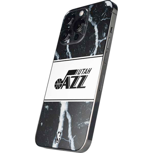 NBA Utah Jazz Marble iPhone 14 Pro Max Skin