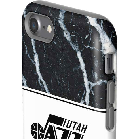 NBA Utah Jazz Marble iPhone SE (2nd & 3rd Gen) Pro Case