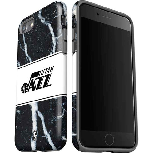 NBA Utah Jazz Marble iPhone SE (2nd & 3rd Gen) Pro Case