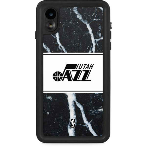 NBA Utah Jazz Marble iPhone XR Waterproof Case