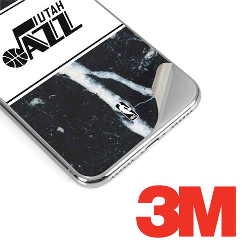 NBA Utah Jazz Marble iPhone XS Skin