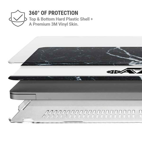 NBA Utah Jazz Marble MacBook Pro 16in (2021-25) Case plus Skin