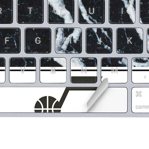 NBA Utah Jazz Marble Magic Keyboard Skin