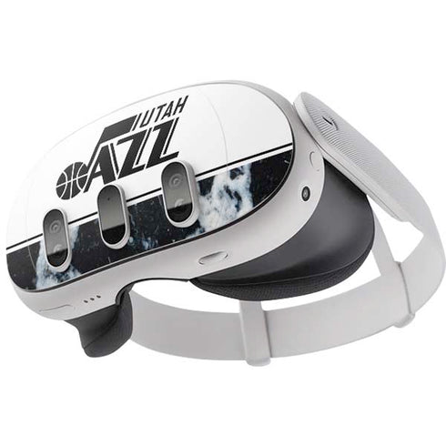 NBA Utah Jazz Marble Meta Quest 3 Skin