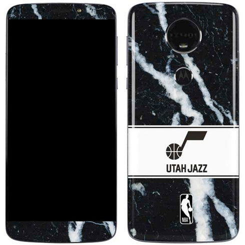 NBA Utah Jazz Marble Moto E5 Plus Skin