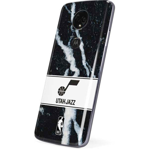 NBA Utah Jazz Marble Moto E5 Plus Skin