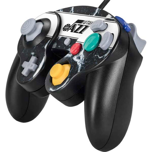 NBA Utah Jazz Marble Nintendo GameCube Controller Skin