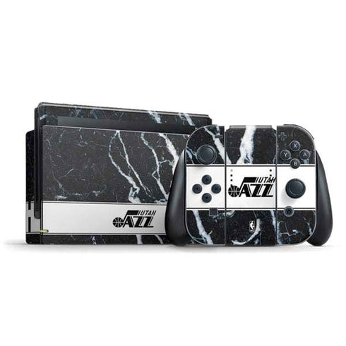 NBA Utah Jazz Marble Nintendo Switch Bundle Skin